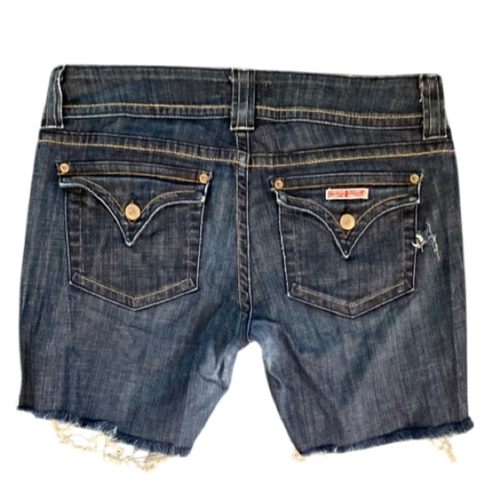 Hudson Jeans Dark Blue Denim Cutoff Shorts size 32